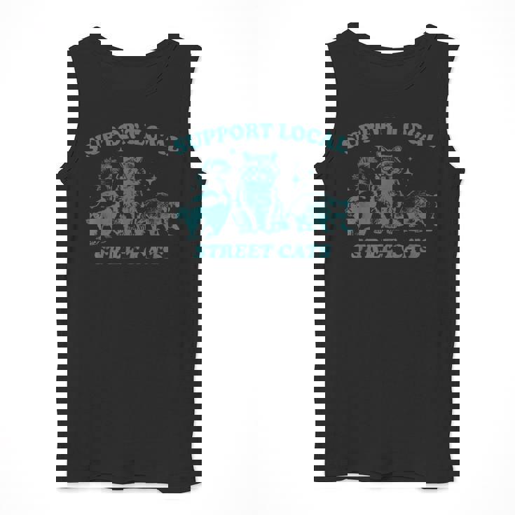 Support Local Wildlife Tank Top - Vintage Raccoon, Opossum & Skunk