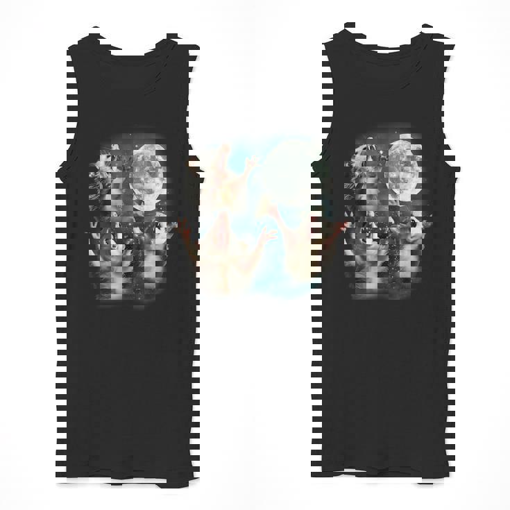 Three Possum Moon Tank Top | Fun & Quirky Gift for Men