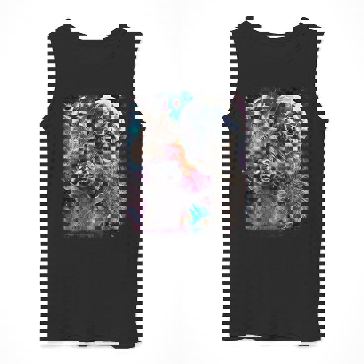 Three Racoon Moon 3 Racoon Moon Cursed Meme Men Tank Top