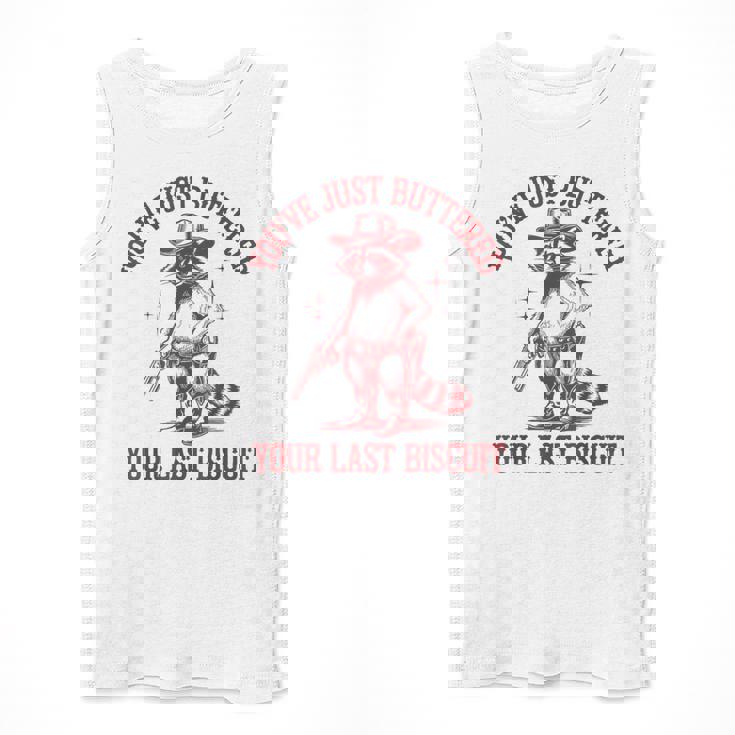 Cowboy Raccoon Men's Tank Top - Western Humor & Unique Style