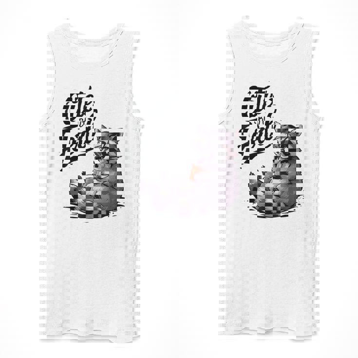 Cute But Feral Panda Raccoon Tank Top - Fun Costume for Men