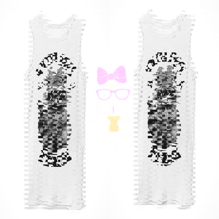 Cute Feral Raccoon Tank Top - Colorful Design for Men