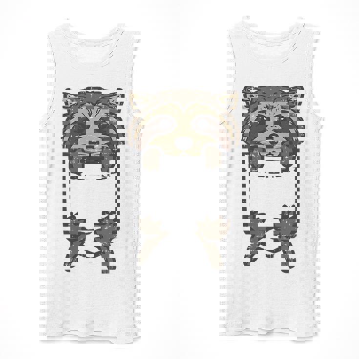 Not My Trash Not My Dumpster Sarcastic Raccoon Men Tank Top