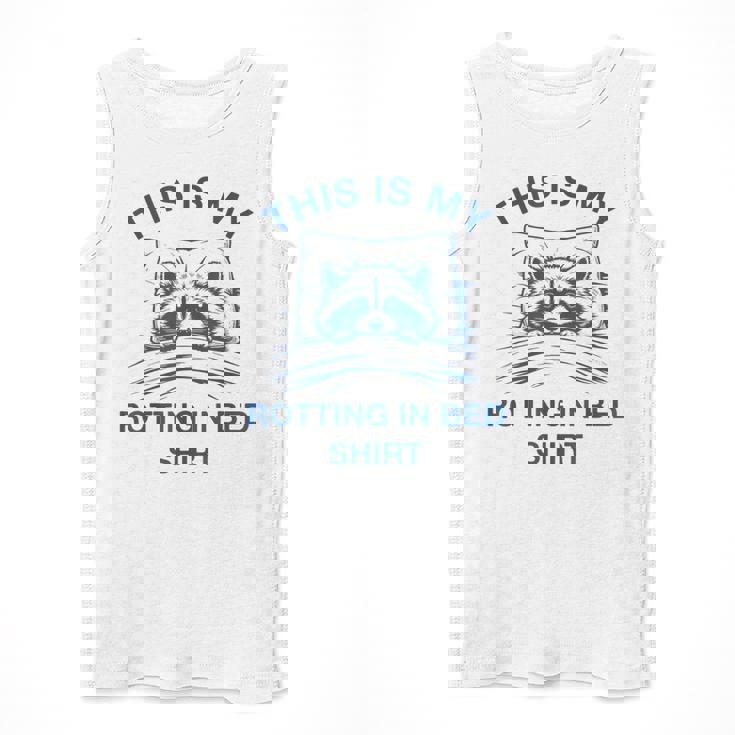 Raccoon Meme Tank Top - Sarcastic Chill Vibes for Men
