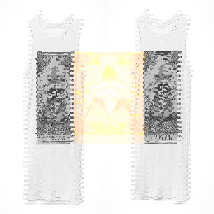 Raccoon Trash Panda Tank Top – Funny Moonlit Design for Men