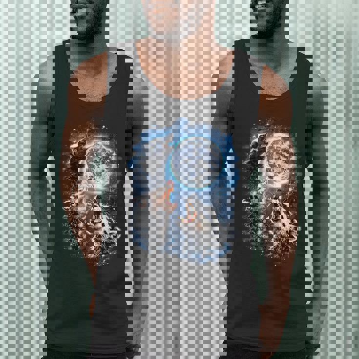 Animal Meme Tank Top - Opossum, Raccoon, Skunk Design for Men