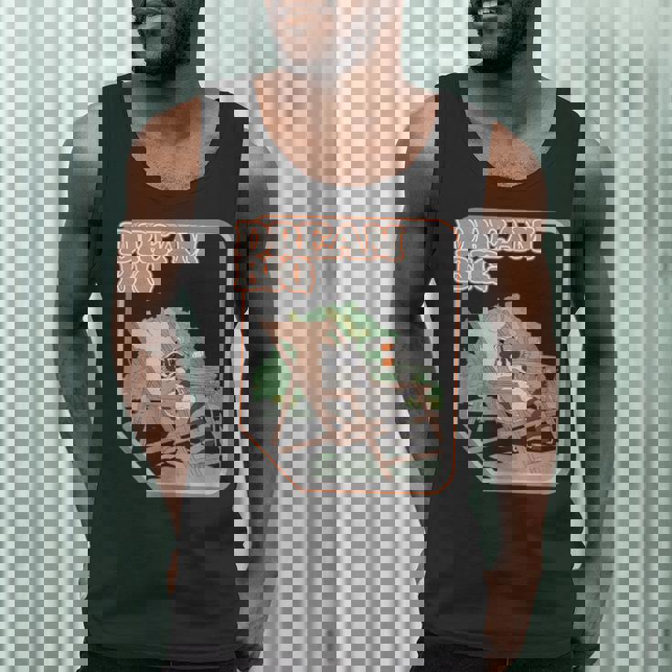 Dream Big Raccoon Men's Tank Top | Playful Graphic for Nature Lovers