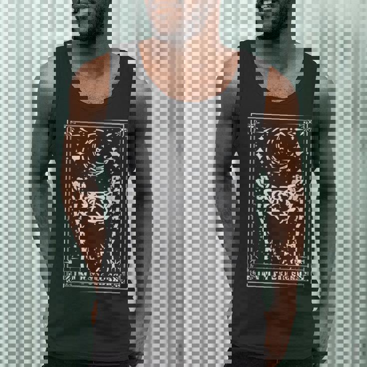 In My Feral Era Raccoon With Moon Trash Panda Men Tank Top