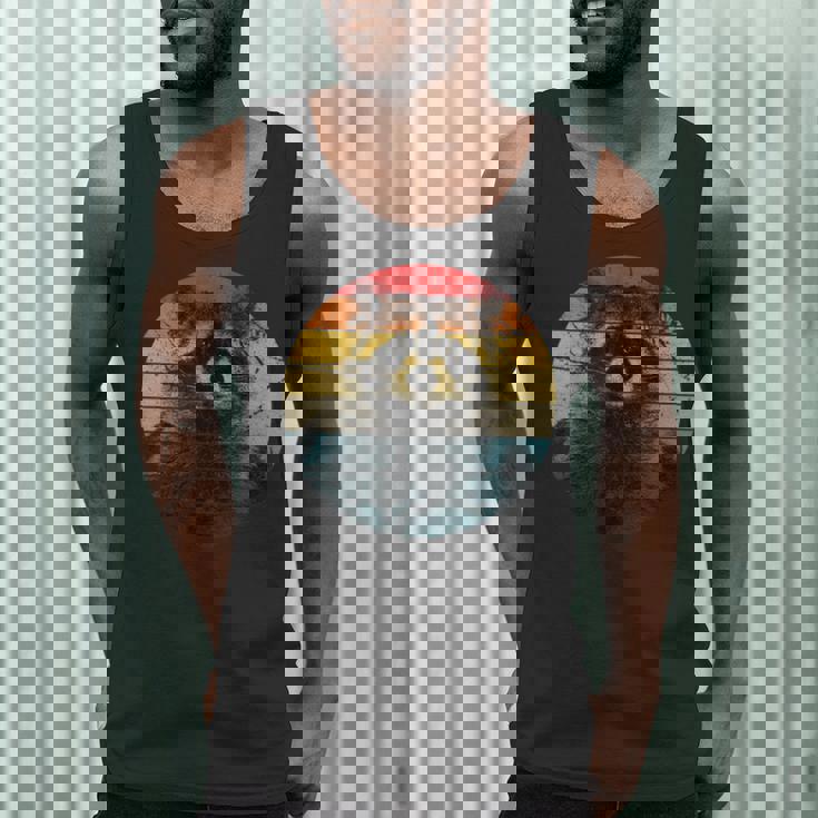 Raccoon Graphic Men's Tank Top - Stylish Summer Wear