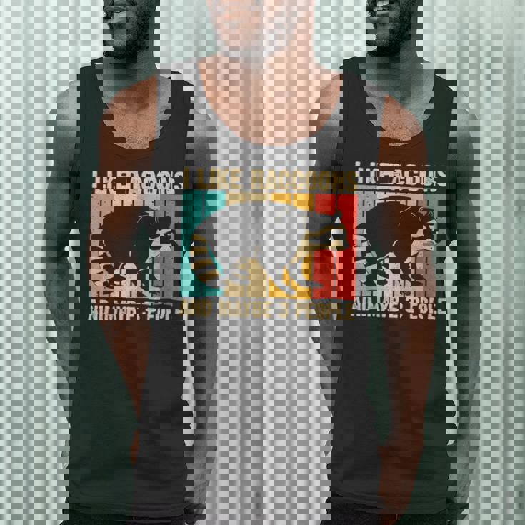 Raccoon Lover Introvert Tank Top for Men & Women