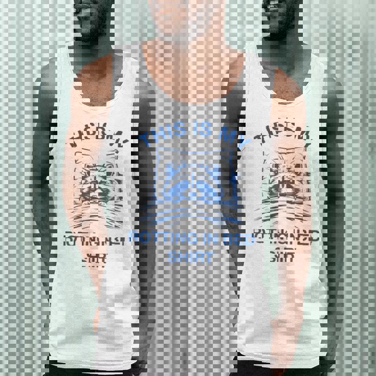 Raccoon Meme Tank Top - Sarcastic Chill Vibes for Men