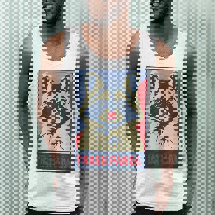 Trash Panda Raccoon Lover Tank Top - Unisex Summer Animal Fun