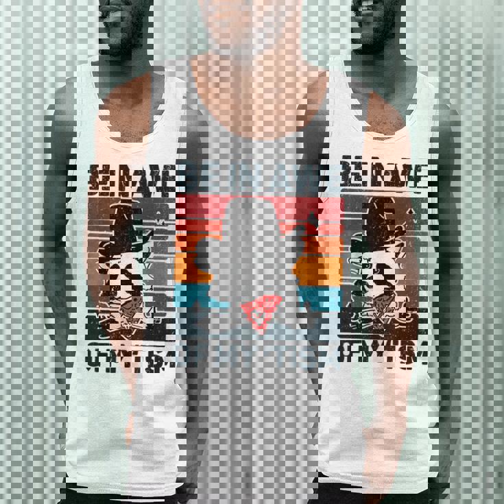 Vintage Raccoon Autism Awareness Men's Tank Top | Unique Design