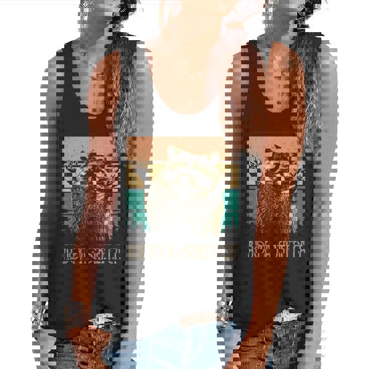Adopt a Street Cat | Animal Lover's Tank Top - Classic Arts Theme