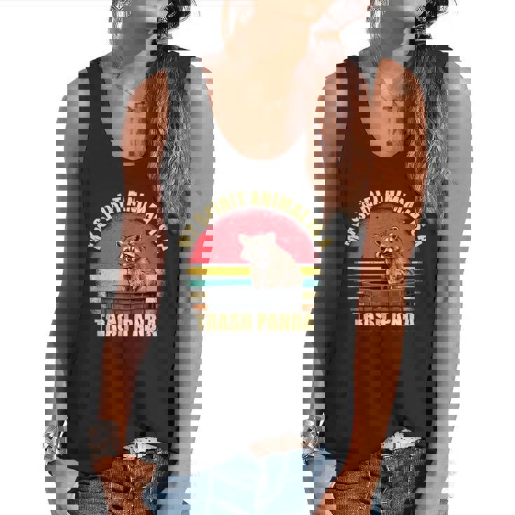 Raccoon Enthusiasts Tank Top | My Spirit Animal | Fun Flowy Style