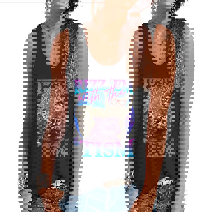 Retro Raccoon Meme Flowy Tank – Fun & Quirky Unisex Top