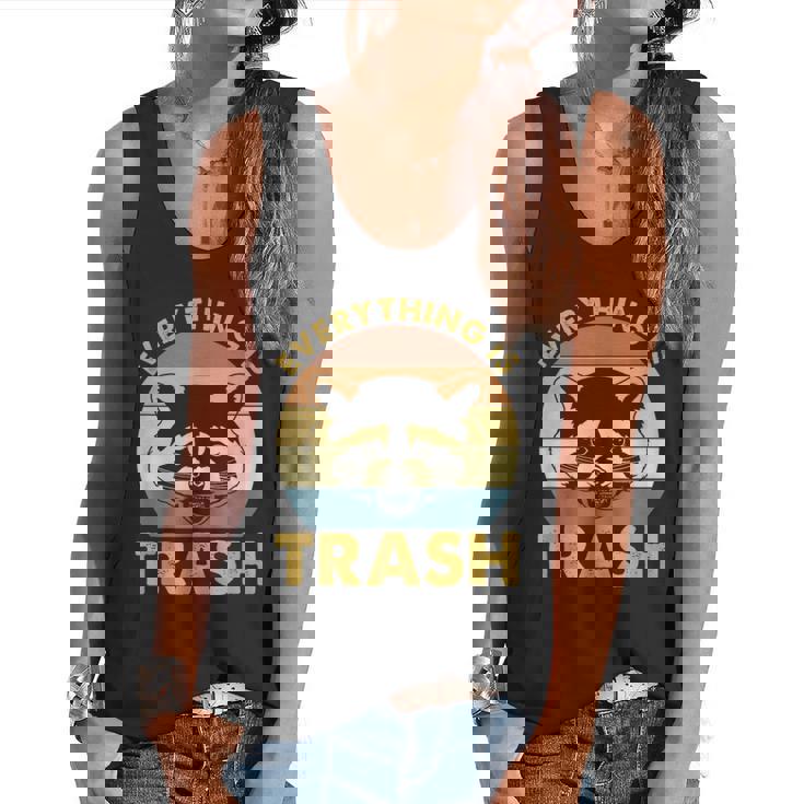 Vintage Raccoon Lovers Tank | Eco Chic | Flowy Style