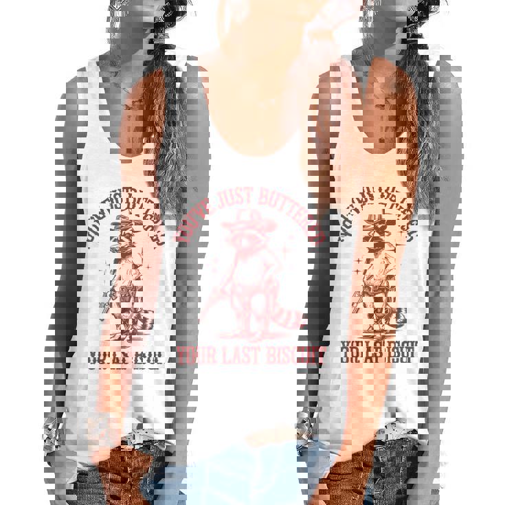 Cowboy Raccoon Unisex Tank - Fun Flowy Design for Casual Wear