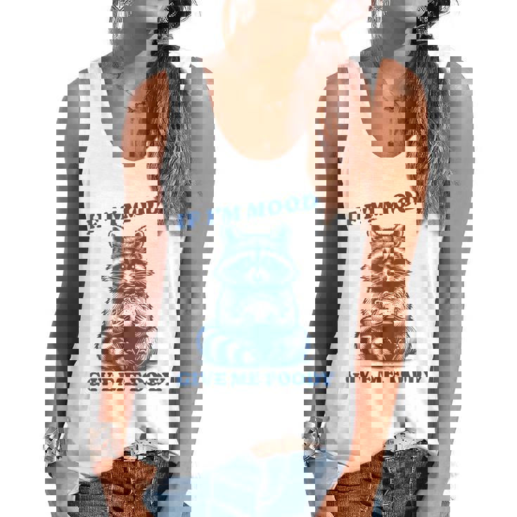 Raccoon Trash Panda | Flowy Tank Top for Fun & Whimsy