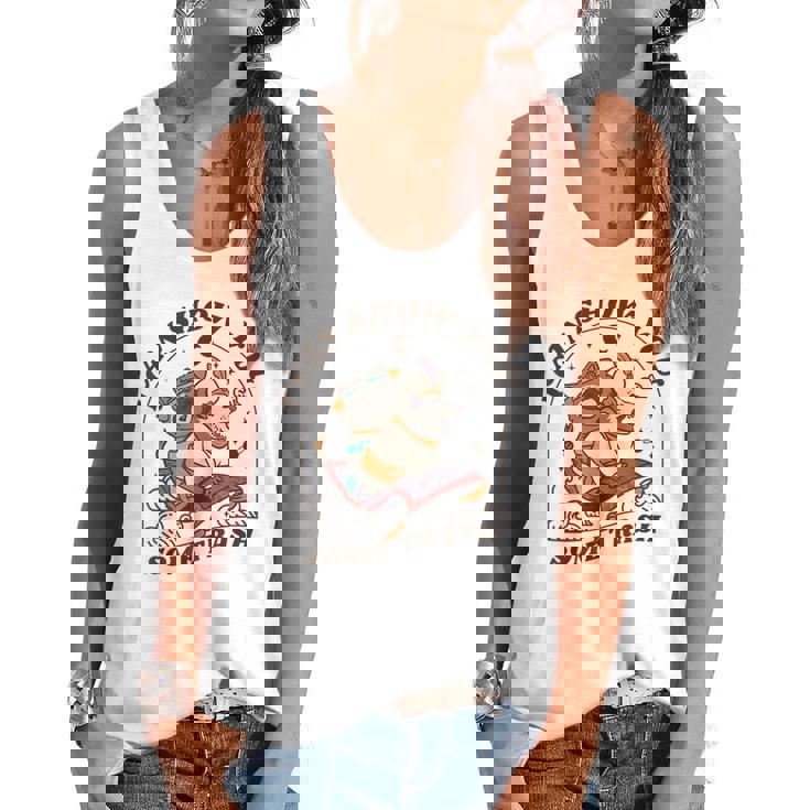 I Can Show You Some Trash Raccoon Possum Raccoon Tee Flowy Tank