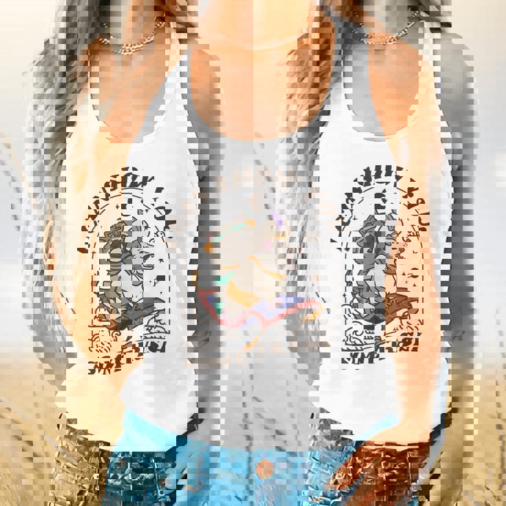 I Can Show You Some Trash Raccoon Possum Raccoon Tee Flowy Tank
