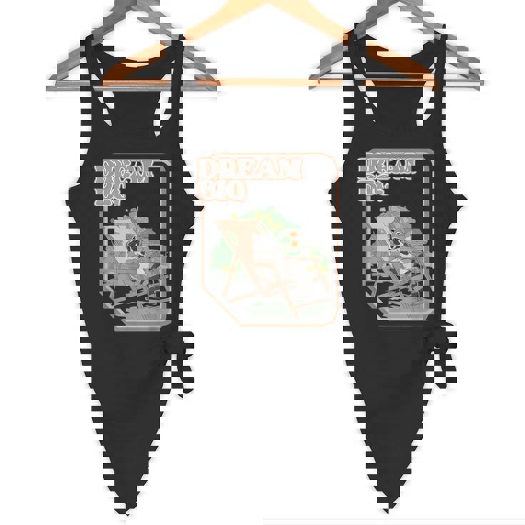 Dream Big Raccoon Tank Top - Fun Unisex Flow Design