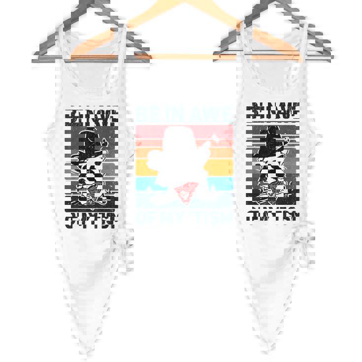 Autism Awareness Raccoon Vintage Tank | Unisex Flowy Design