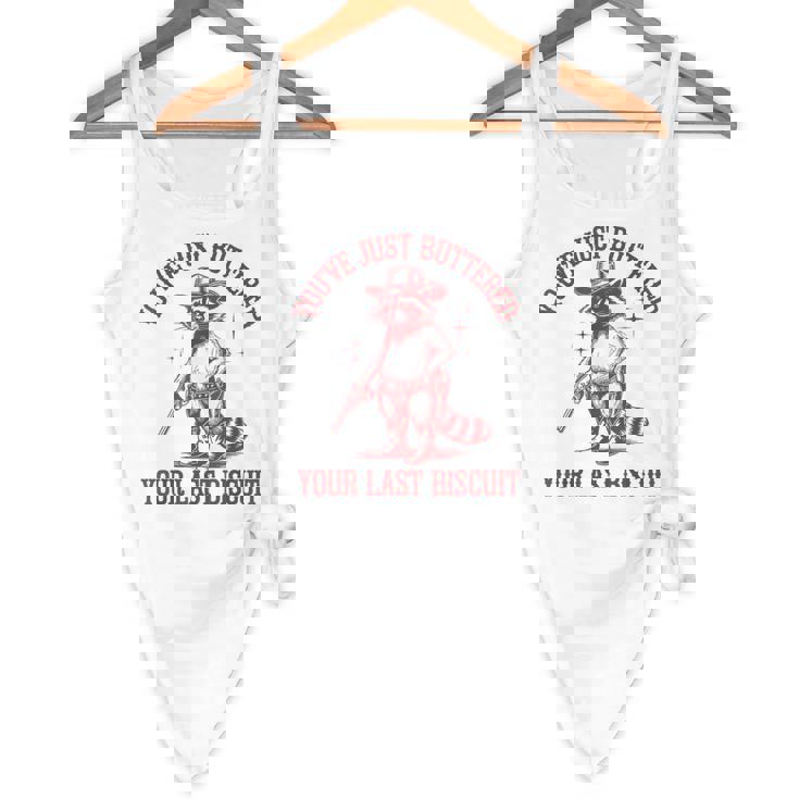 Cowboy Raccoon Unisex Tank - Fun Flowy Design for Casual Wear