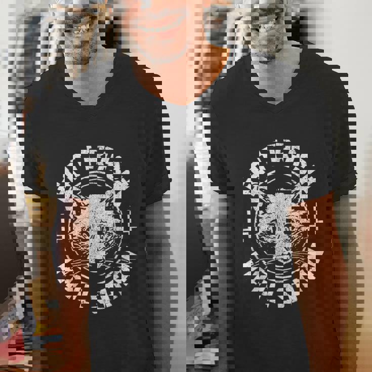 Raccoon Gothic V-Neck T-Shirt - Men's Funny Halloween Top