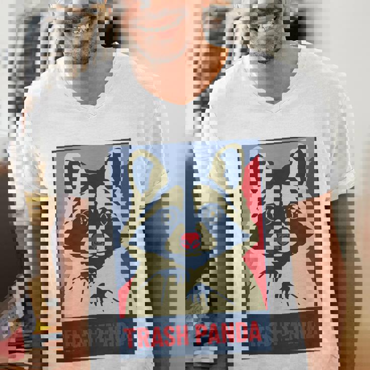 Trash Panda Raccoon Lover Men's V-Neck T-Shirt - Animal Fun