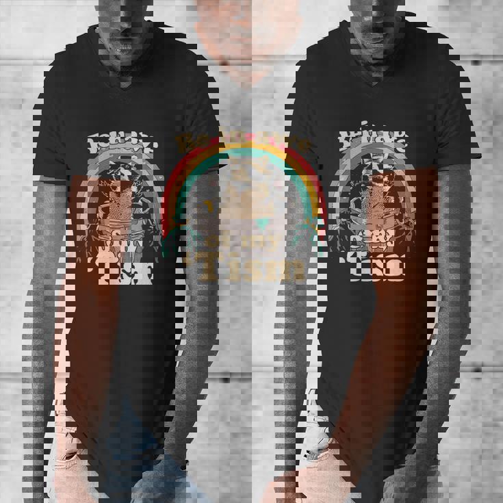 Autism Awareness Raccoon Men's V-Neck Tee - Fun Meme Inspired