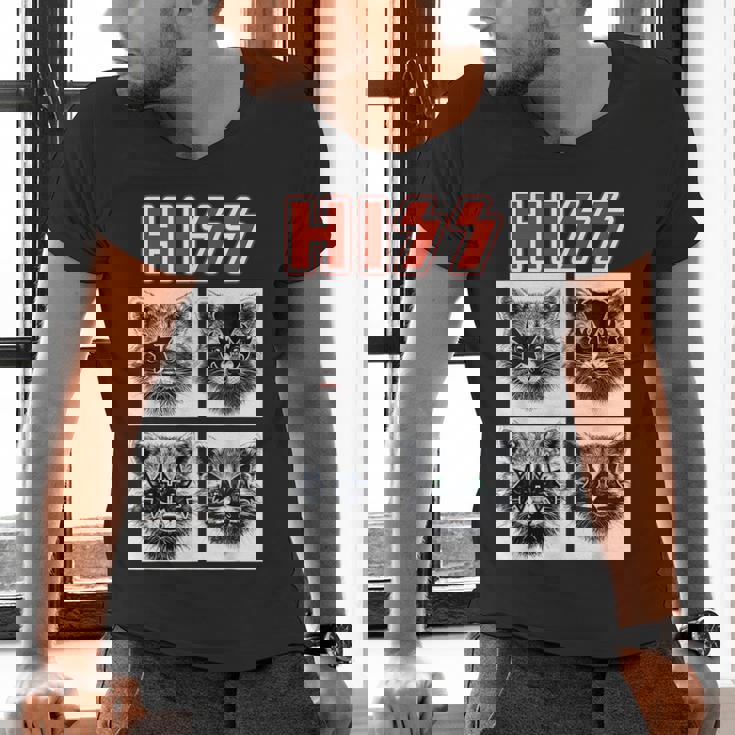 Raccoon Rock Band V-Neck T-Shirt for Men, Women & Kids