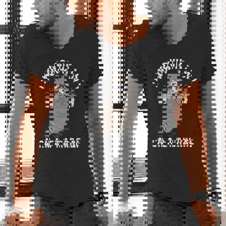 Raccoon Trash Panda Gym T-Shirt - Men's V-Neck Workout Fun