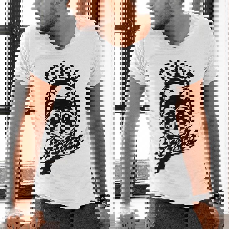Raccoon Meme Men's V-Neck T-Shirt - Eco-Friendly Humor