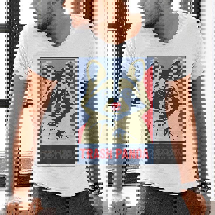 Trash Panda Raccoon Lover Men's V-Neck T-Shirt - Animal Fun