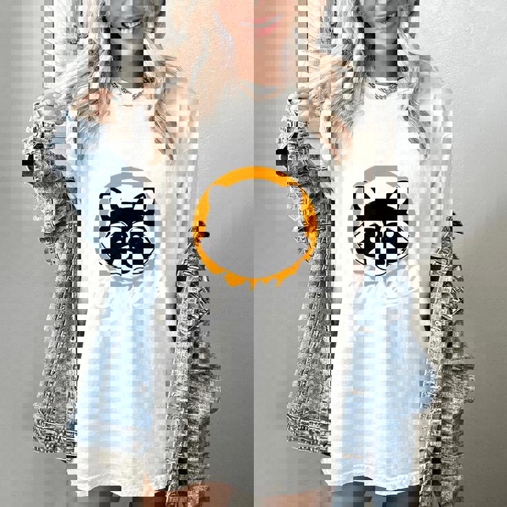 Raccoon Women's T-Shirt | Fun Graphic - Eco-Friendly Message