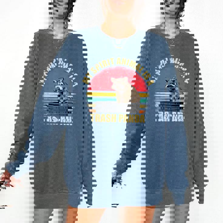 Raccoon Spirit Animal Unisex Sweatshirt - Cozy Wear for Enthusiasts