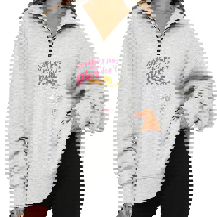 Raccoon Half Zip Oversized Sweatshirt - Cozy Everyday Style