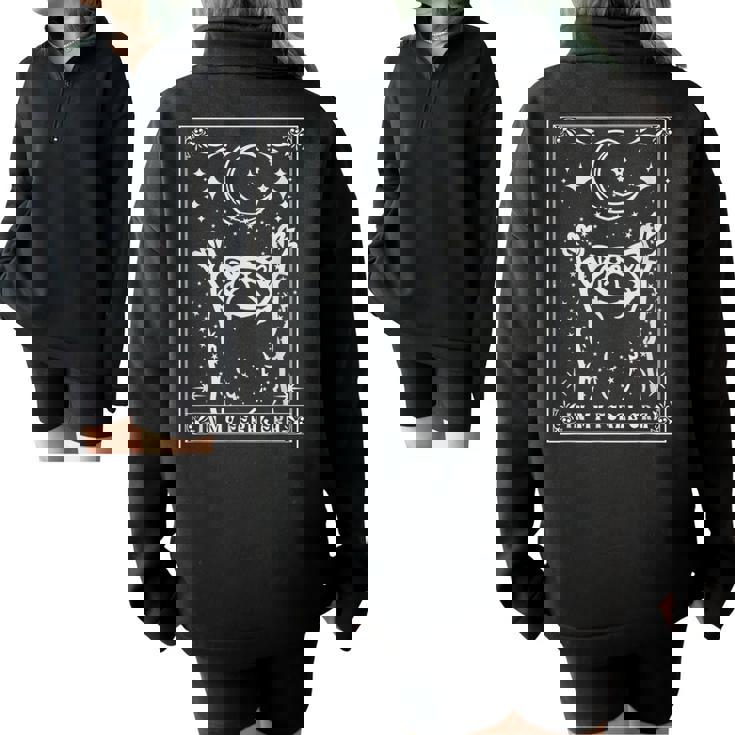 Dream Big Raccoon Oversized Zip Sweatshirt - Fun Unisex Style