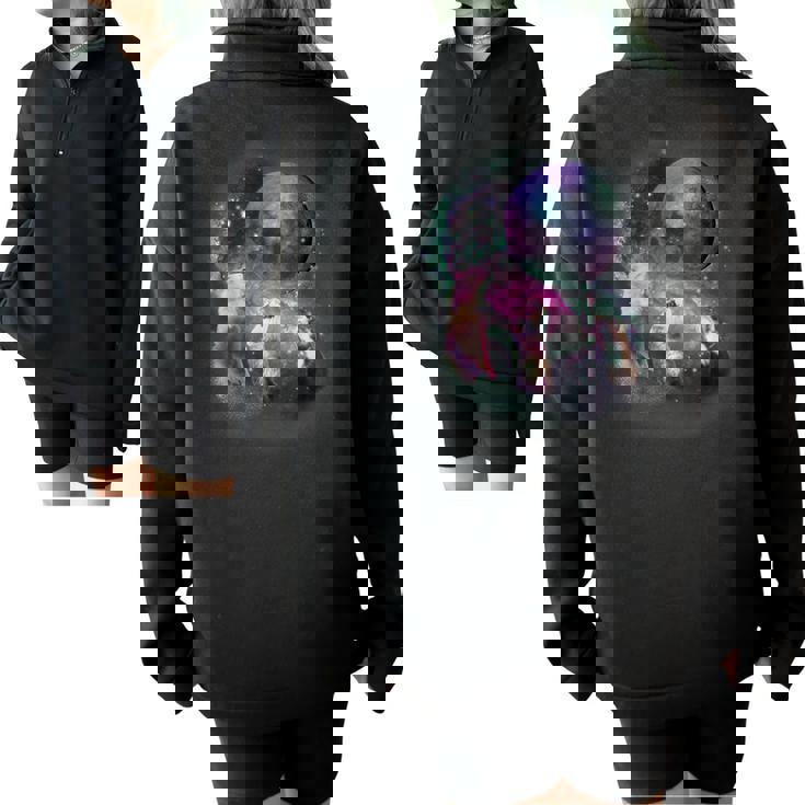 Ferrets Howling At The Moon Shirt Ferret Half Zip Oversized Sweatshirt Ferrets Howling At The Moon Shirt Ferret Half Zip Oversized Sweatshirt