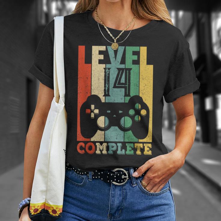 14Th Birthday Boy Girl Level 14 Years 2009 T-Shirt Geschenke für Sie