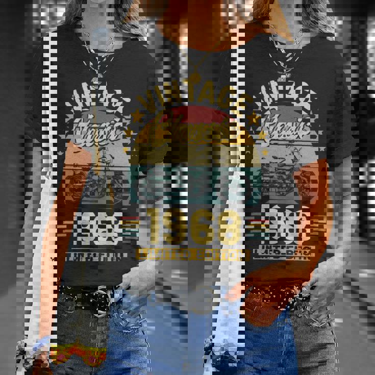 1968 Motorcycle Limited Edition T-Shirt Gifts for Her 1968 Motorcycle Limited Edition T-Shirt Gifts for Her