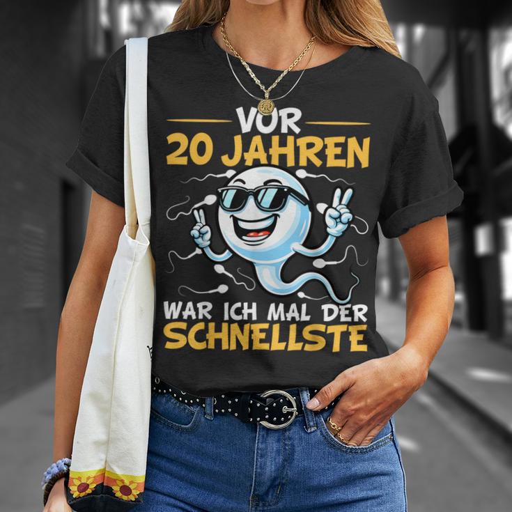 20Th Birthday Man Woman 20 Years 2004 Decorative T-Shirt Geschenke für Sie