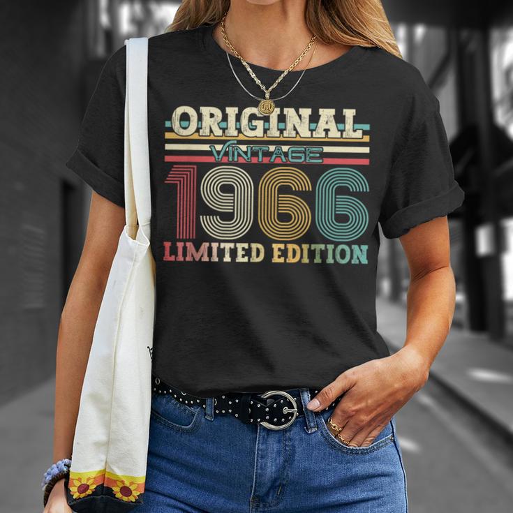 58Th Birthday Originalintage 1966 Year 1966 T-Shirt Geschenke für Sie