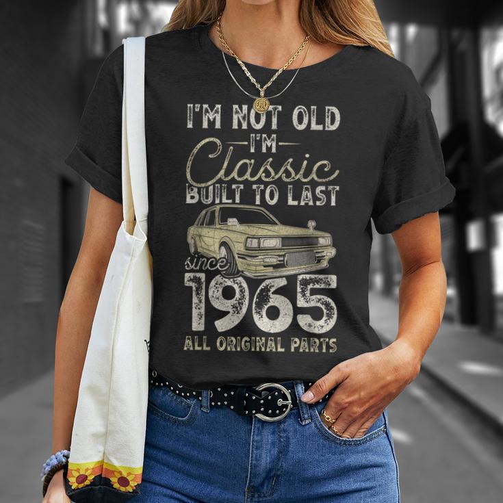 60 Geburtstag Seit 1965 Oldtimer 60 Jahre Alt T-Shirt Geschenke für Sie