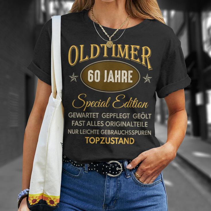 60Th Birthday Man Decoration 60Th Birthday Woman S T-Shirt Geschenke für Sie