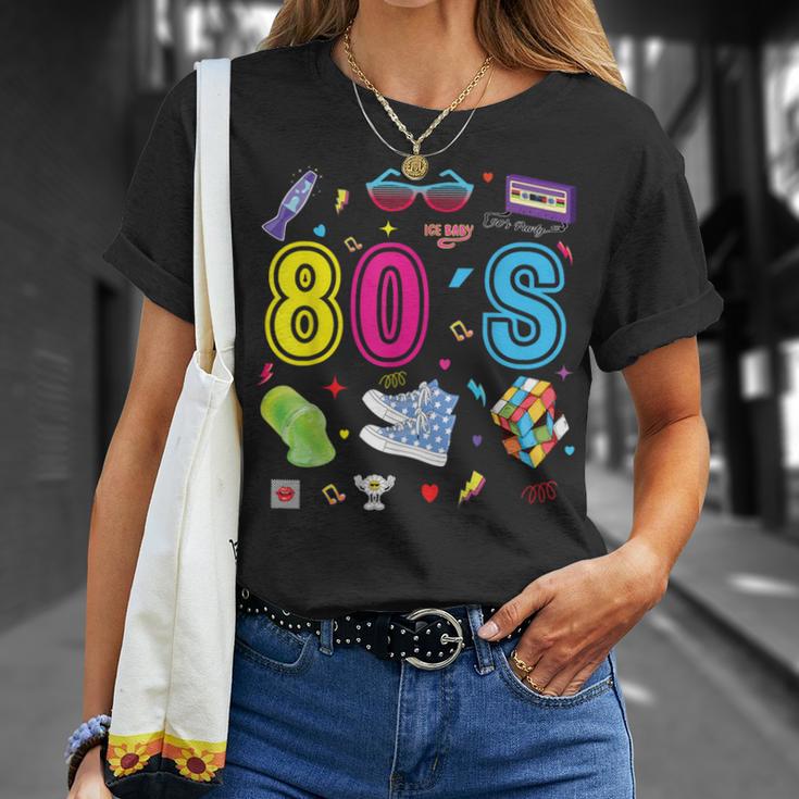 80S Theme Party 80S Costume I Love The 80S T-Shirt Geschenke für Sie