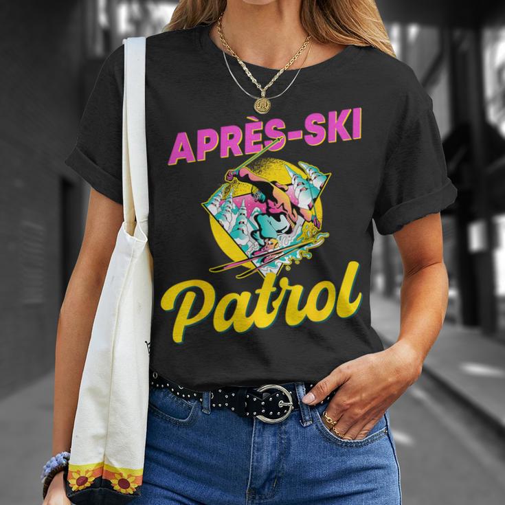 80S Retro Apres-Ski Patrol Wear 90S Skiing T-Shirt Geschenke für Sie