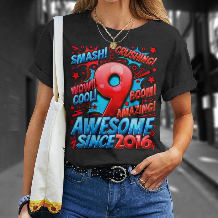 9 Year Old For Boys 9Th Birthday Boy 9 Year Old Boy T-Shirt Gifts for Her