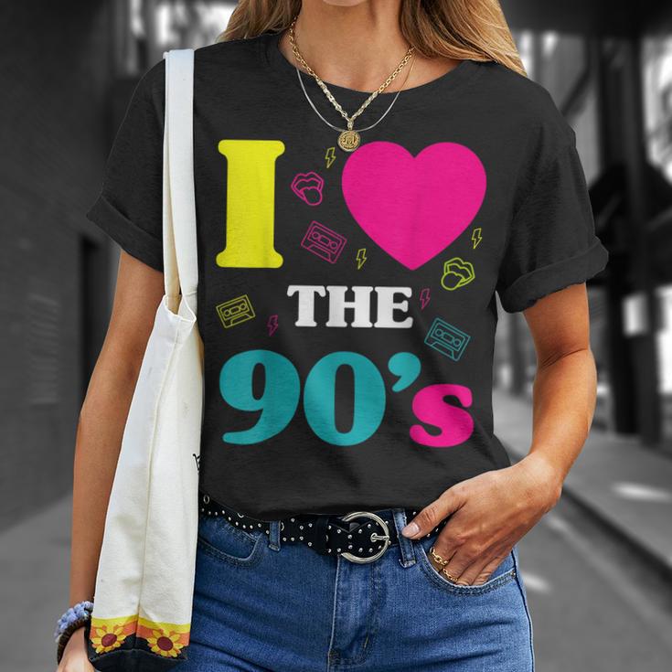 90S Party Outfit Costume Clothing Hits Retro T-Shirt Geschenke für Sie